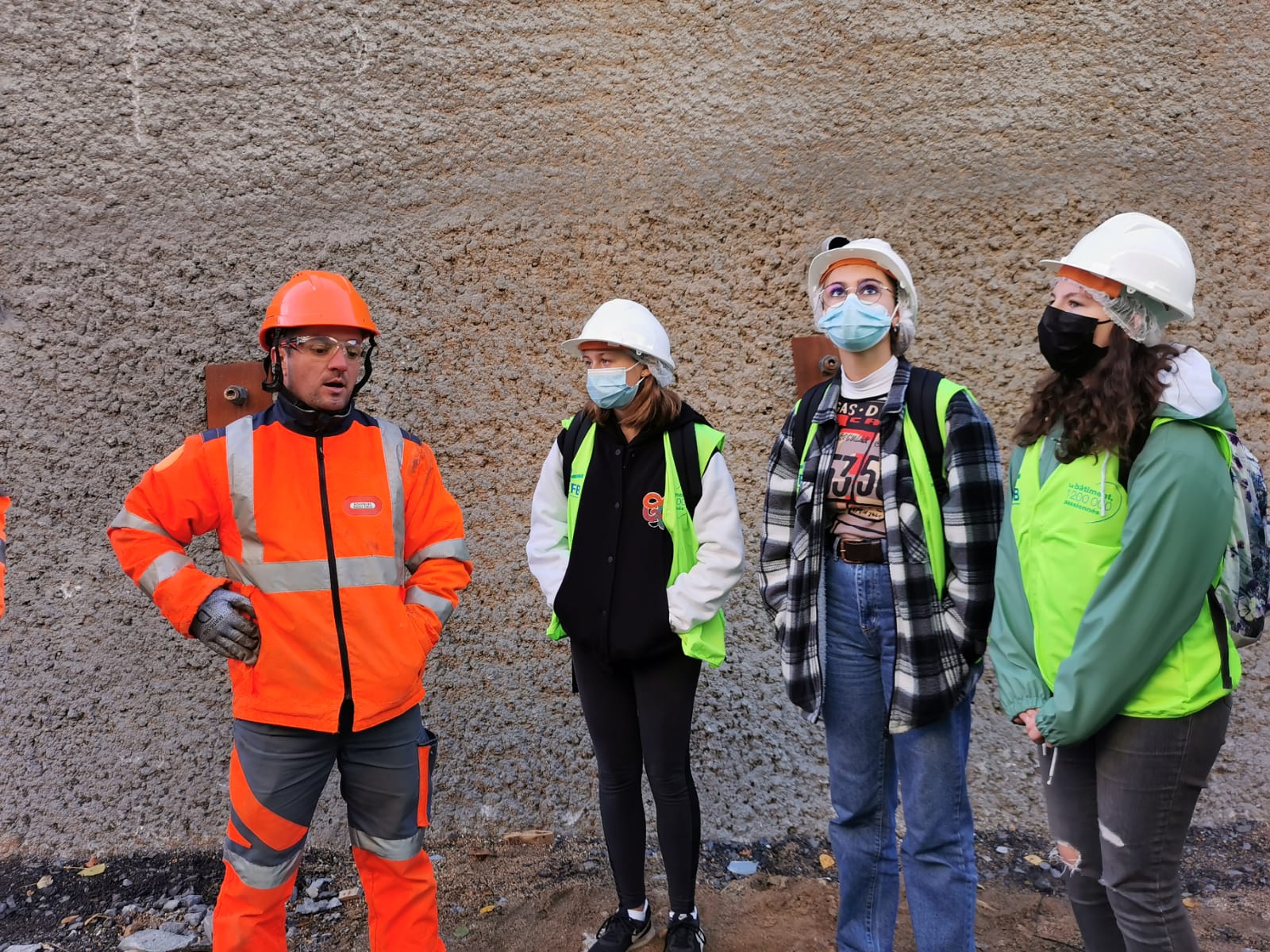 coulisses du bâtiment