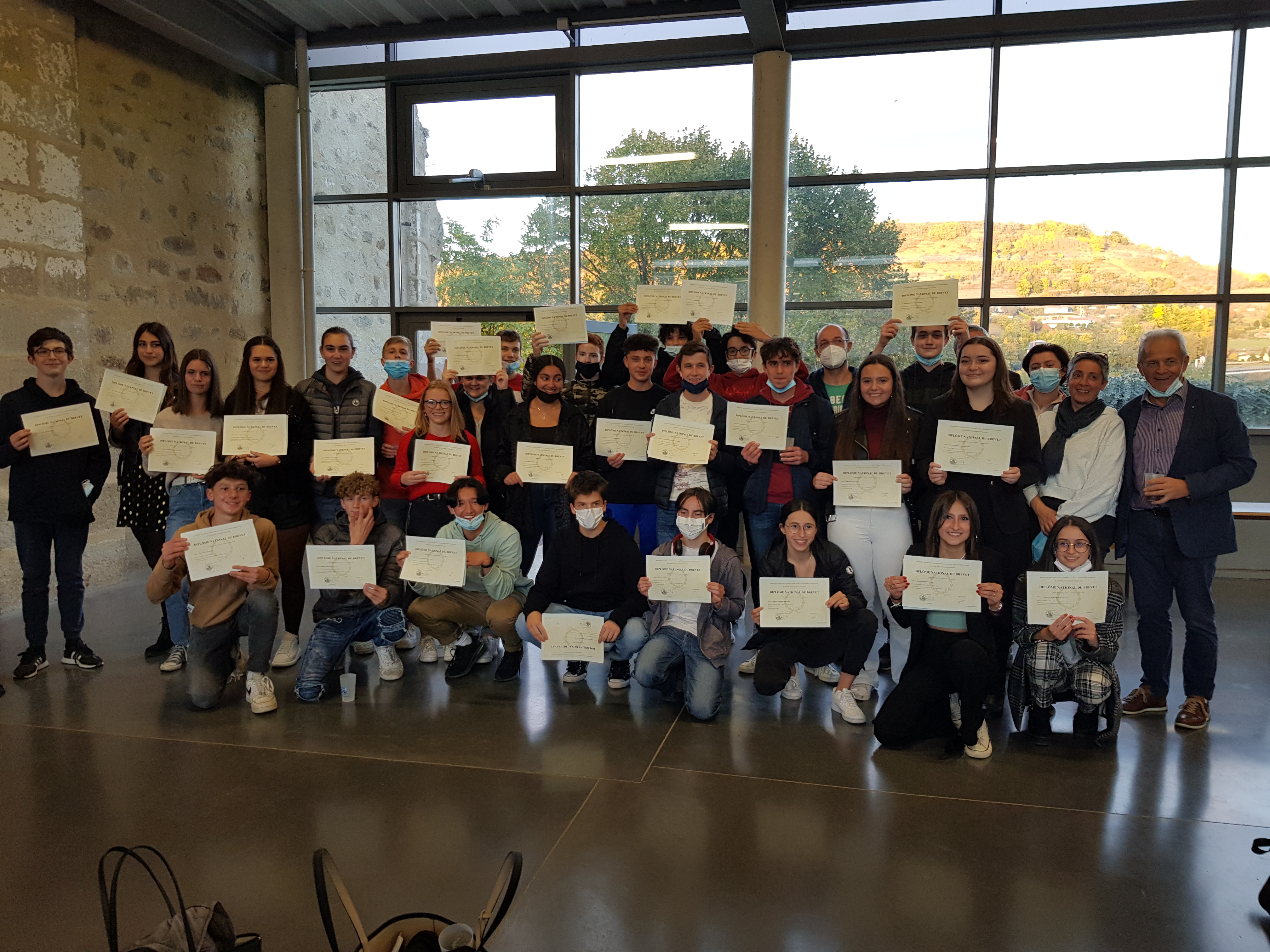 Diplômés, heureux et fiers !