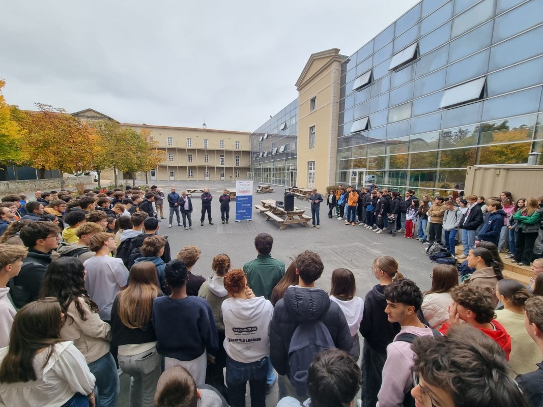 Remise des diplômes de PSC pour les secondes