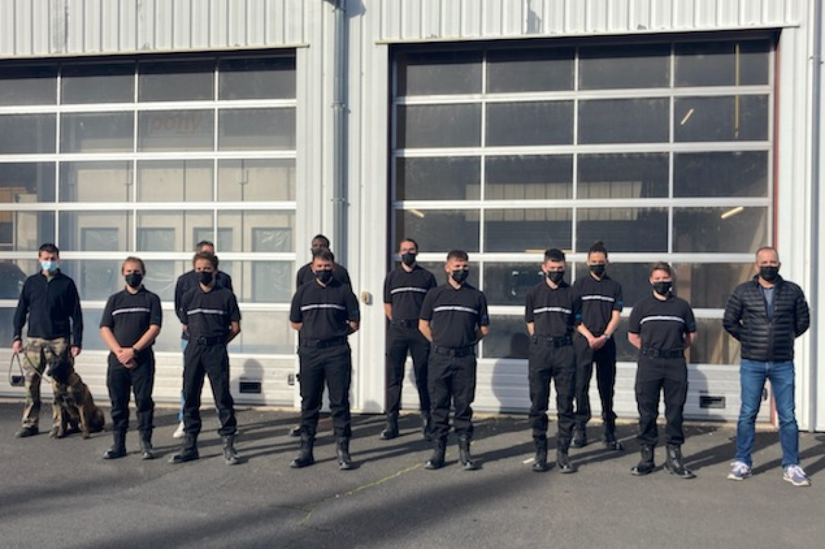 Visite à la gendarmerie du Puy