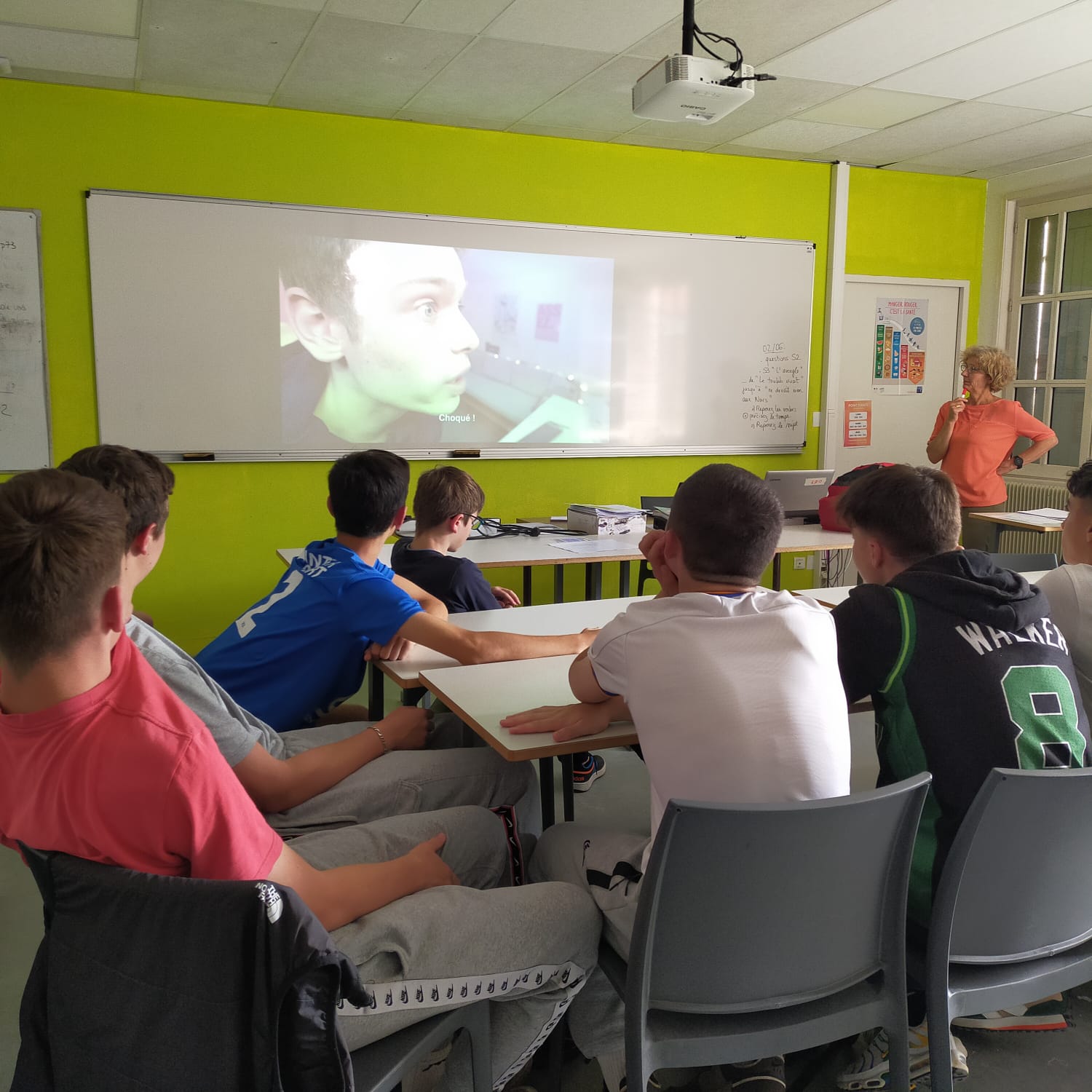 Addiction France intervention au lycée pro