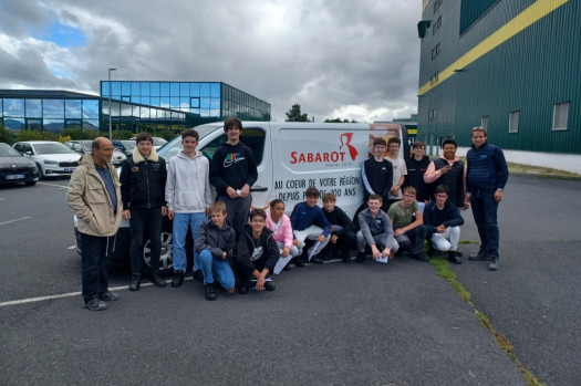 Visite de l'entreprise Sabarot 